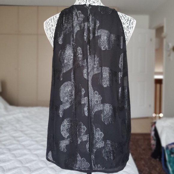 ADRIENNE VITTADINI Halter Top Shimmer - Picture 2 of 8